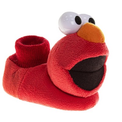Sesame Street Kids Happy Elmo Dual Sizes Slippers. (Toddler/Little kids)