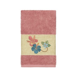 Linum Home Textiles 100% Turkish Cotton CAROLINE Embellished Towel Set - 1 of 1
