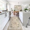 Garvee Washable Area Rug Vintage Neutral Stain Resistant Runner Soft Non Slip Large Floor Carpet for Living Room Bedroom Kitchen Home Office Indoor - 4 of 4
