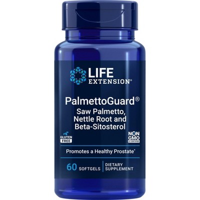 Super Saw Palmetto/Nettle Root Formula with Beta-Sitosterol by Life Extension  -  60 Softgel