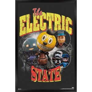 Trends International Netflix The Electric State - Group Framed Wall Poster Prints - 1 of 4
