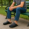 CUSHIONAIRE Haze Mens Clogs | Comfortable Slip-On Clogs for Men with Arch Support and Cork Suede Footbed | Perfect Potato Shoes for Indoor&Outdoor Use - 2 of 4