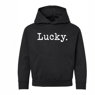 The Juniper Shop Lucky Typewriter Youth Graphic Hoodie