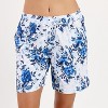 Calypsa Women's Plus Size Chlorine Resistant 7" Board Shorts - 4 of 4