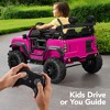 Best Choice Products Kids 24V 2-Seater Electric Ride-On Car Truck w/ Parent Control, Bluetooth, LED Lights - 4 of 4