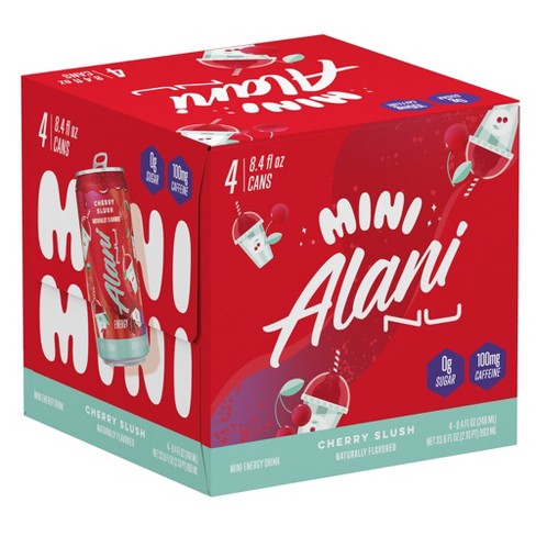 Alani Cherry Slush Energy Drink - 4pk/8.4 Fl Oz Cans : Target