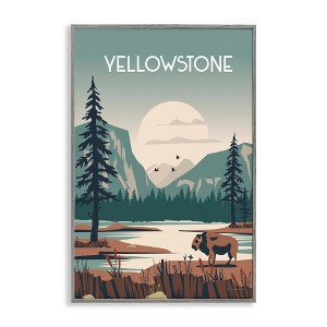 Stupell Industries Yellowstone Landmark View, 16" x 24" - 1 of 4