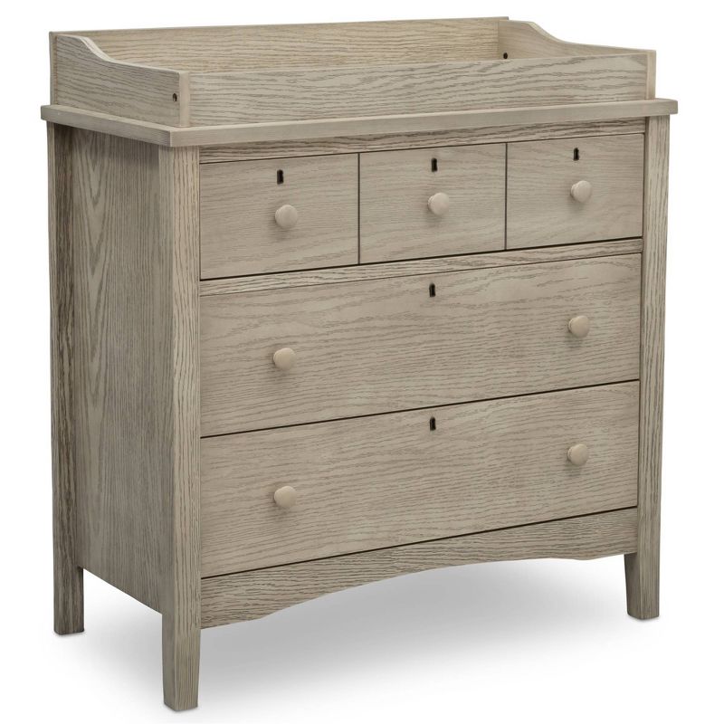 Delta Children Farmhouse 3 Drawer Dresser with Changing Top, 6 of 17