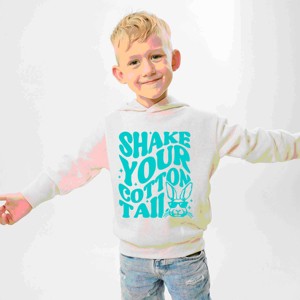 The Juniper Shop Shake Your Cotton Tail Wavy Toddler Hoodie - 1 of 4