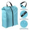 Unique Bargains Nylon Waterproof Portable Lightweight Shoe Bags for Travel 3 Pcs - 3 of 4