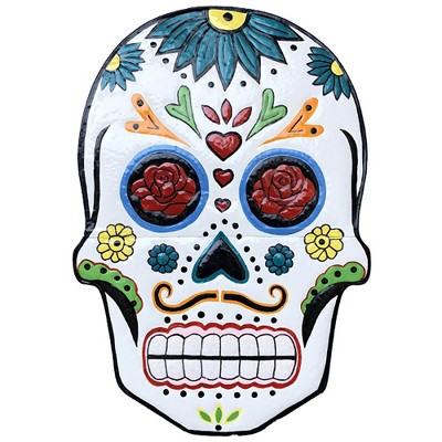 Spooky Town Productworks 49218 Day Of The Dead Hammered Metal Decor ...