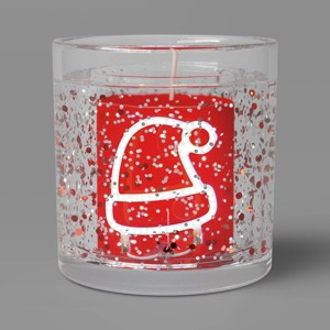 Gel LED Santa Hat Candle Winter Carnival - Wondershop™ - 1 of 3