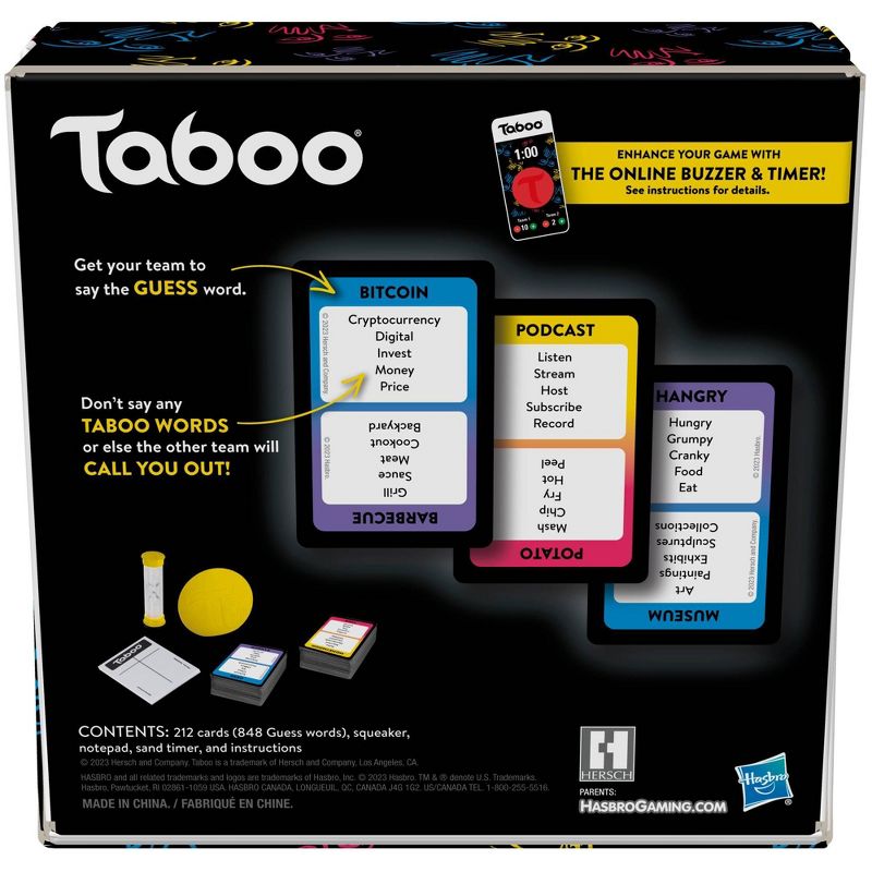 Taboo Game, 6 of 12