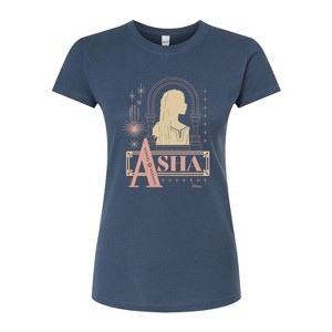 Women's - Disney - Asha Badge Fitted Graphic T-Shirt - 1 of 3
