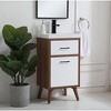 Elegant Lighting 18 inch bathroom vanity in matte white - 4 of 4