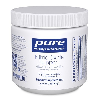 Pure Encapsulations Nitric Oxide Support - Supports Healthy Oxygen Circulation and Promotes Energy Production within Muscles - 5.7 Ounces