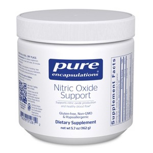 Pure Encapsulations Nitric Oxide Support - Supports Healthy Oxygen Circulation and Promotes Energy Production within Muscles - 5.7 Ounces - 1 of 4