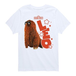 Boys' - Sesame Street - Leo Snuffleupagus Short Sleeve Graphic T-Shirt - 1 of 4