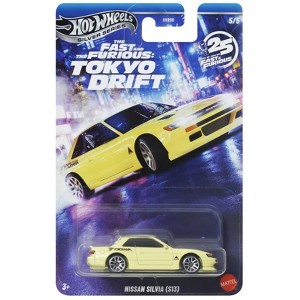 Hot Wheels Nissan Silvia (S13) Fast & Furious Tokyo Drift Silver