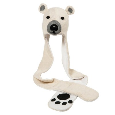 Polar Bear Hatscarf_Nirvanna Designs