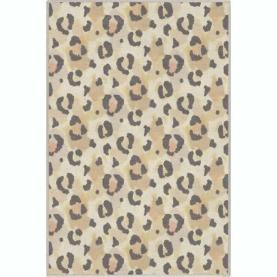 Well Woven Apollo Flatwoven Leopard Print Area Rug
