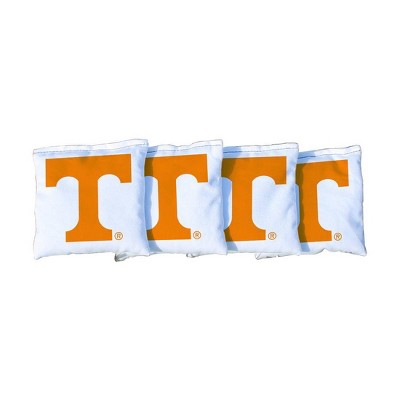 NCAA Tennessee Volunteers Corn-Filled Cornhole Bags White - 4pk