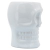 Sagebrook Home Ceramic Skull Vase - Contemporary Decorative Skull Vase for Succulents or Small Plants - Indoor or Outdoor Skull Vase - 4 of 4