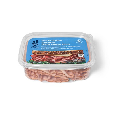 Uncured Black Forest Ham Ultra-Thin Deli Slices - 9oz - Good &#38; Gather&#8482;