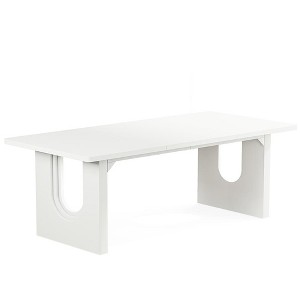 Resenkos Computer Desk, Gaming Desk,Computer Desk, Office Desk Computer Table Study Writing Desk,Vintage Grey & Black - 1 of 3
