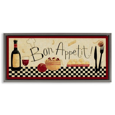 Stupell Industries Bon Appetit Traditional Kitchen, 25" x 11"