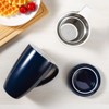 GustoWave 16 Oz Porcelain Tea Mug with Infuser and Lid – Microwave Safe, Ergonomic Handle, Lead-Free Glaze, for Loose Leaf Tea - 3 of 4