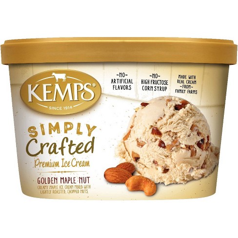 Kemps Simply Crafted Golden Maple Nut Ice Cream -  48oz - image 1 of 2