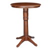 International Concepts 30" Round Top Pedestal Table - 41.9"H - 2 of 4