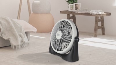 BLACK+DECKER Black+decker 16 Inch High Velocity Floor Fan, Black