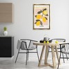 Stupell Industries Fruit Market Lemon Branch Floating Frame Canvas Art - 3 of 4