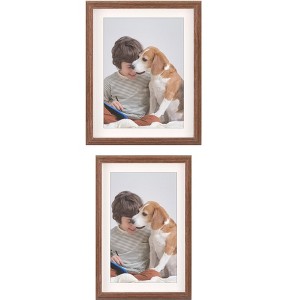 REGALWOVEN Wedding Home Decor Art Modern Picture Frames for Wall Hanging or Tabletop Display 2 Pcs - 1 of 4