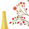 Slickblue Abstract Flower Wall Decals - Unique and Artistic Vinyl Stickers for Modern Home Spaces - 3 of 3