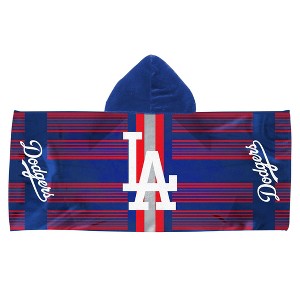 Los Angeles Dodgers MLB Light Ray Youth Hooded Towel - 1 of 3