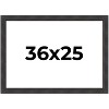 PosterPalooza | Traditional Black Picture Frame - UV Acrylic, Backing Board, Hanging Hardware Included - 2 of 4
