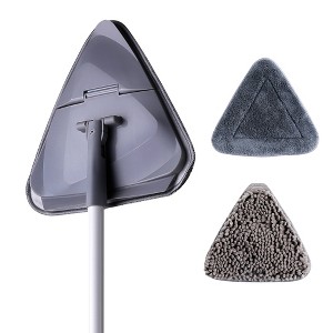 Runesay Flexible Triangle Mop with Adjustable Handle - 1 of 4