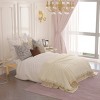 Infans Full Size 14" Wooden Bed Frame Mattress Platform Wood Slats Support Natural - 4 of 4