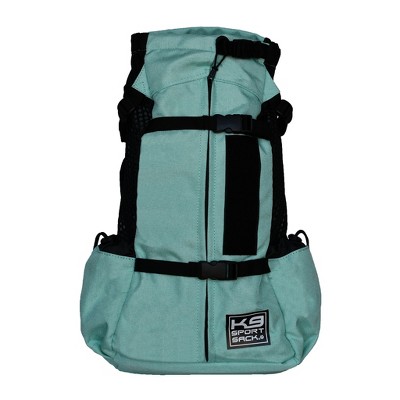Medium Mint Green Soft Sided Dog Carrier Backpack