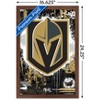 Trends International NHL Vegas Golden Knights - Maximalist Logo 23 Framed Wall Poster Prints - 3 of 4
