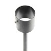 31" Iron Gazing Globe Metal Stand Garden Stake Black - Alpine Corporation - 3 of 4