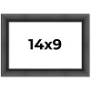 PosterPalooza | Photo Size Refined Black Picture Frame - UV Acrylic, Foam Board Backing, Hanging Hardware - 2 of 4