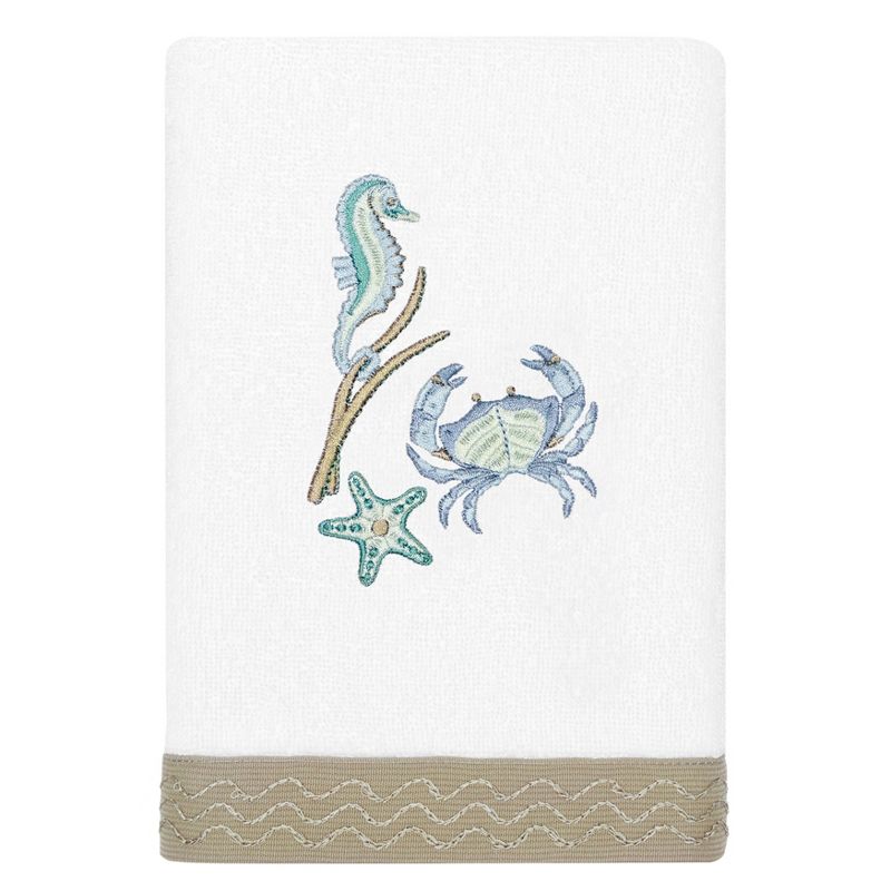 Aaron Design Embellished Towel Set - Linum Home Textiles, 3 of 11