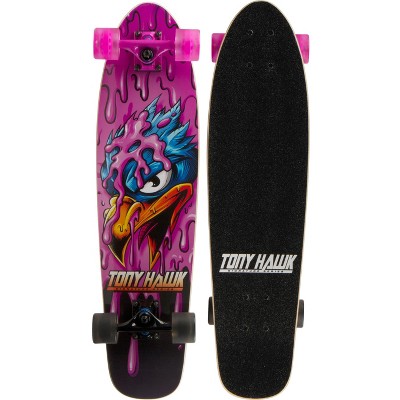 Tony Hawk 31" Cruiser Skateboard- Pink Slime