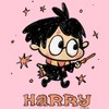 Girl's Harry Potter Starry Cartoon Harry T-Shirt - image 2 of 4