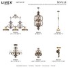 Livex Lighting Seville 1 - Light Wall Light in  Palacial Bronze/Gilded - 4 of 4