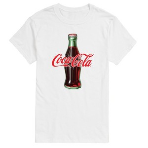 Men's - Coca-cola - Coke Bottle Logo Short Sleeve Graphic T-Shirt - 1 of 3